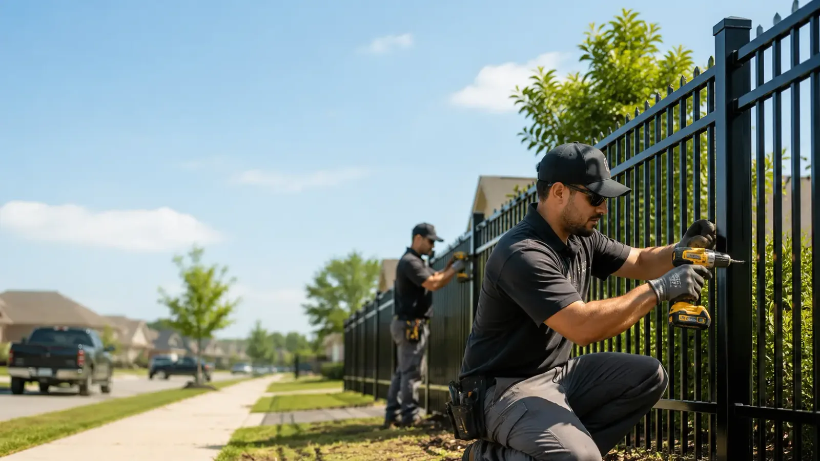 Metal Fence Installation in Whitinsville, MA